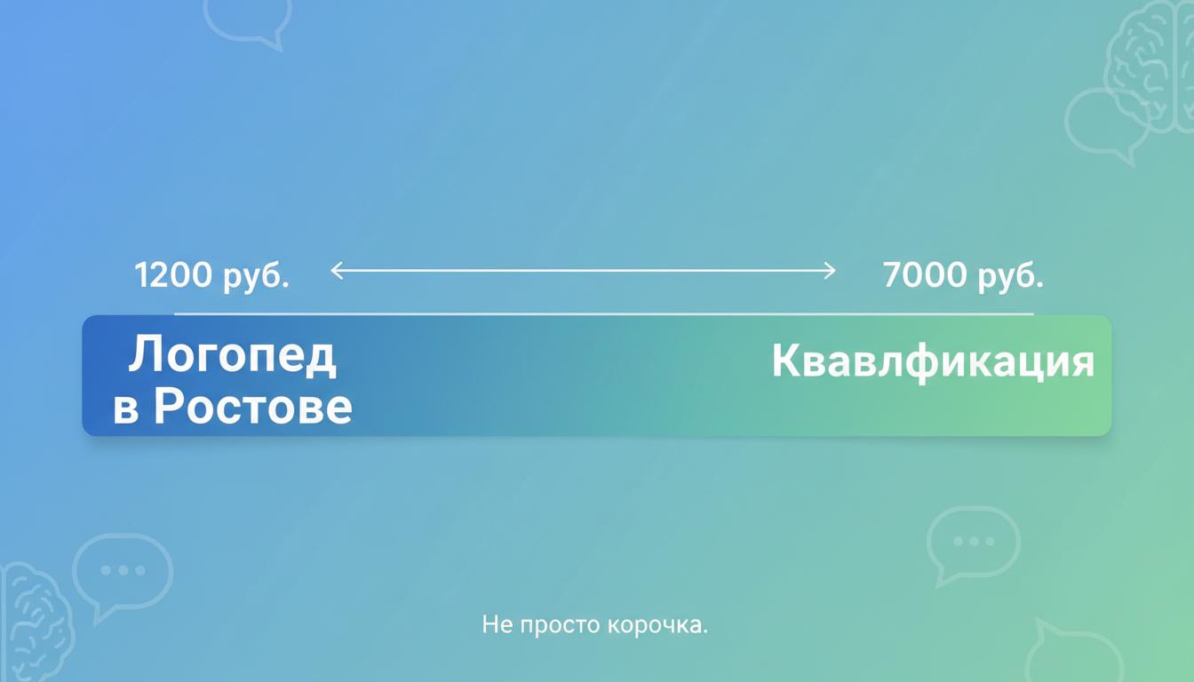 Цены на логопеда в Ростове: от 1200 до 7000 руб.. Квалификация — не просто корочка Цены на логопеда в Ростове: от 1200 до 7000 руб.. Квалификация — не просто корочка